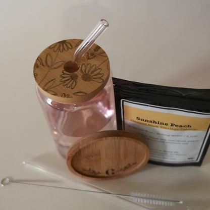 Glass Tumbler Gift Set